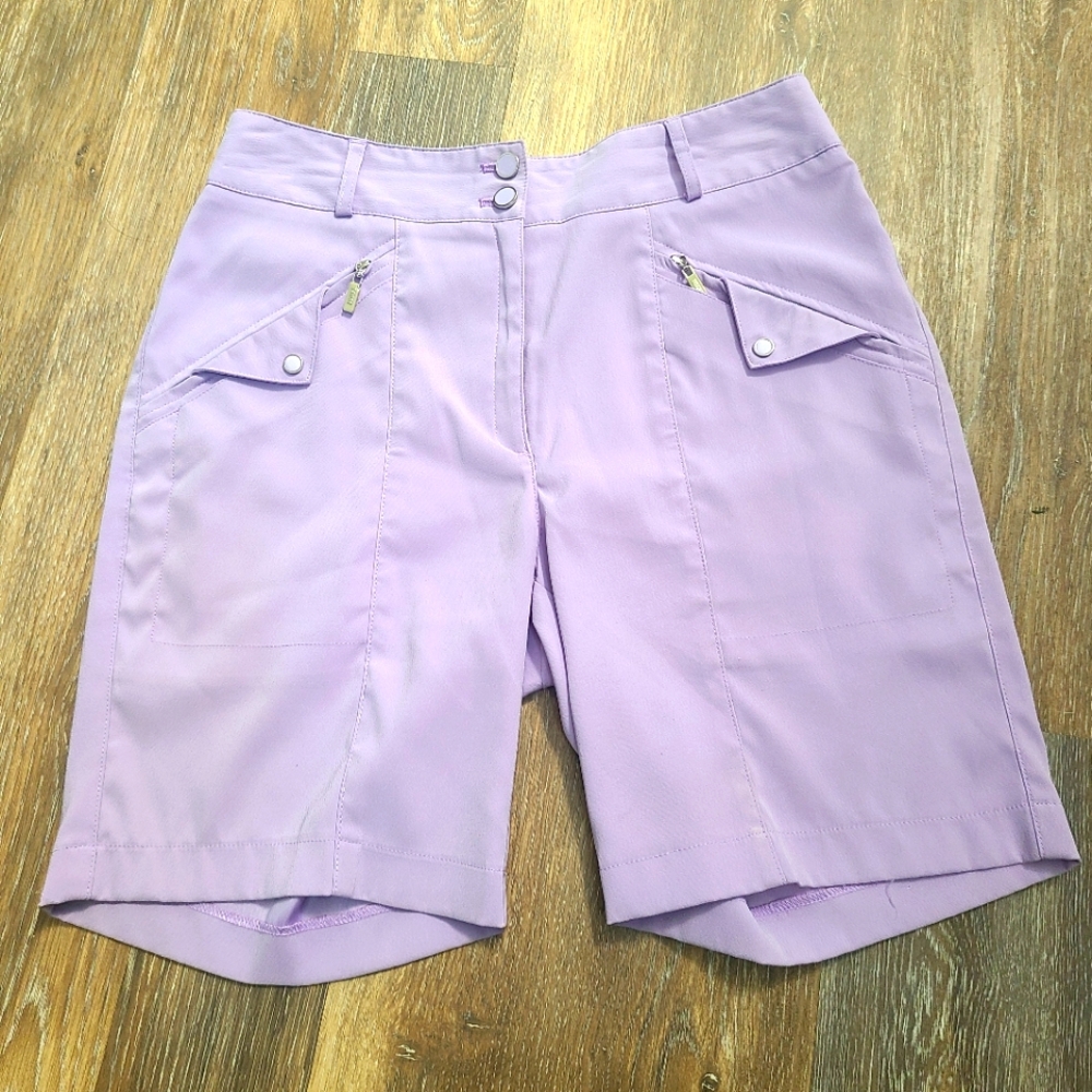 DNKY Lavender Golf Shorts Size 6 NEW